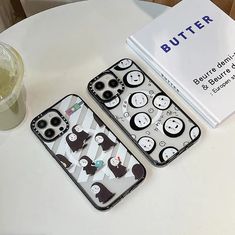 Cute Classic Anime Suitable for Apple iPhone 15 ProMax Magnetic Phone Case 13 Trendy Brand Wireless Charging 14pro Cute Classic Anime Suitable for Apple iPhone 15 ProMax Magnetic Phone Case 13 Trendy Brand Wireless Charging 14pro